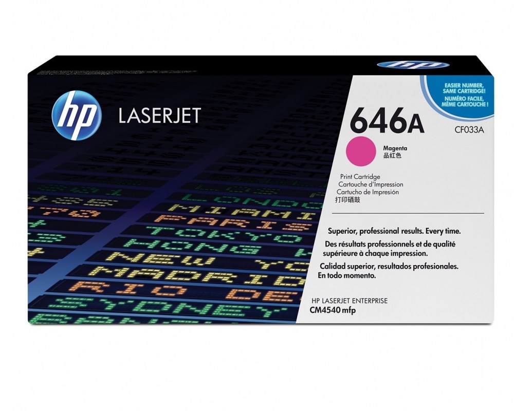 HP Toner nr 646A CF033A Magenta 