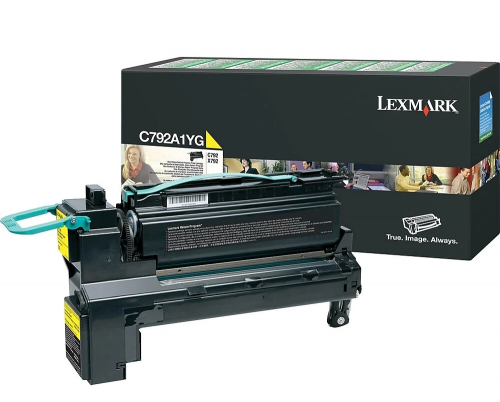 Lexmark Toner C792A1YG Yellow 6K 