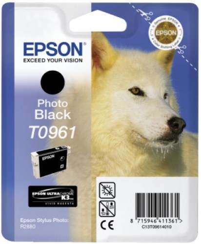 Epson Tusz Stylus Photo R2880 T0961 Photo Black 11,4 ml