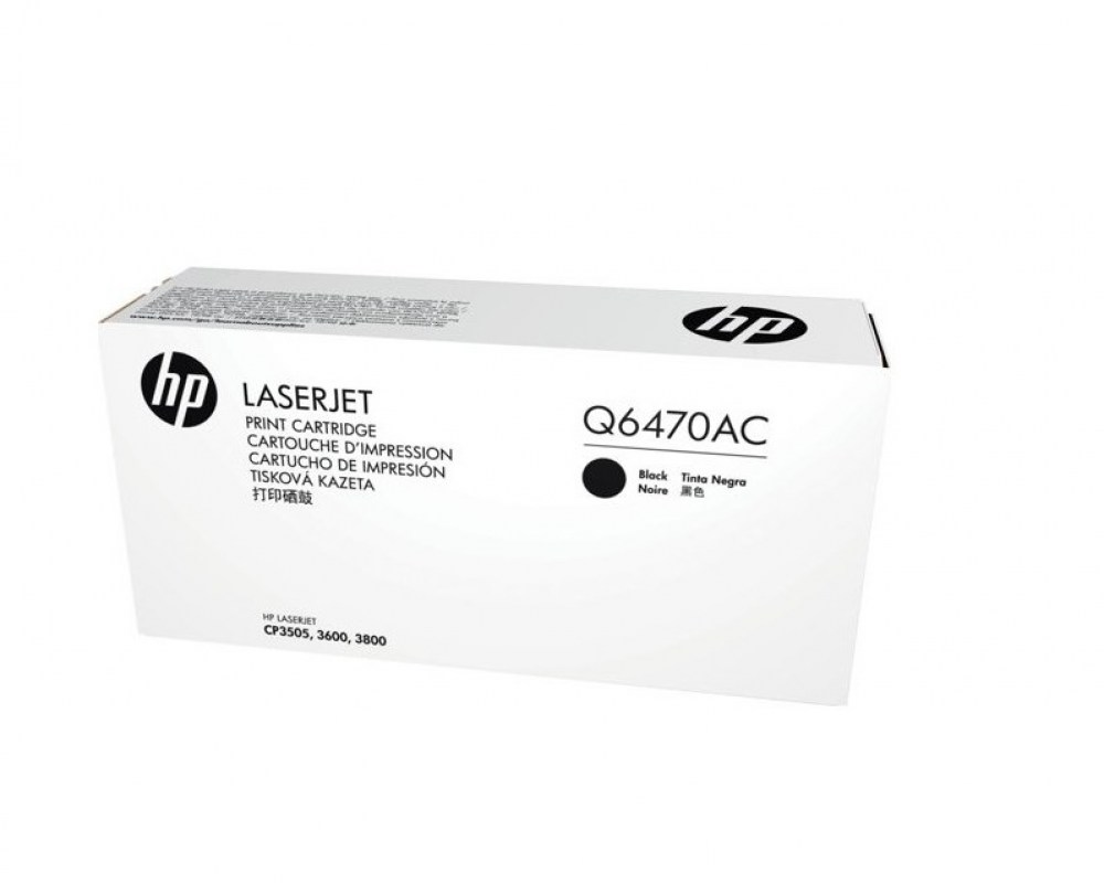 HP Toner nr Q6470AC Black 6K 