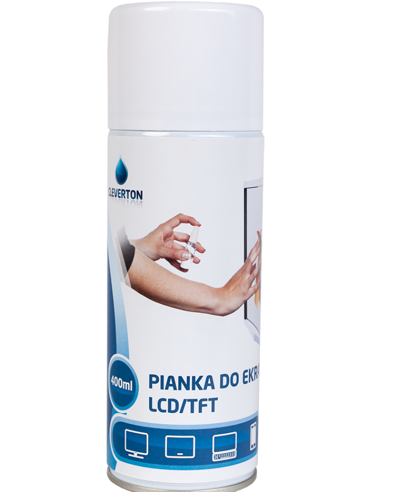 CLEVERTON Pianka do monitorów LCD 400ml 