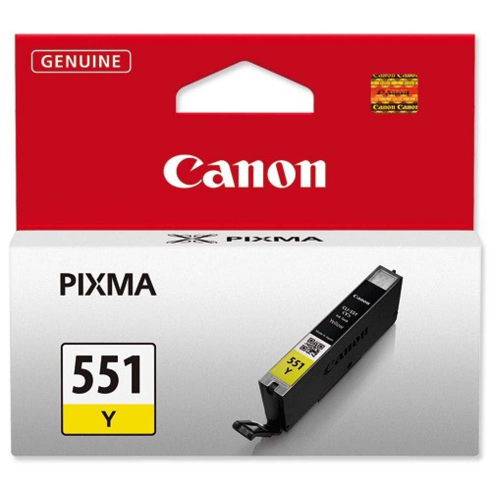 Canon Tusz CLI-551Y Yellow 7 ml 