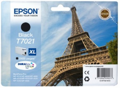 Epson Tusz WP4000 T7021 XL Black 2,4K