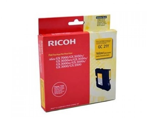 Ricoh Gel cart GC-21Y 405535 Yellow 1000sh