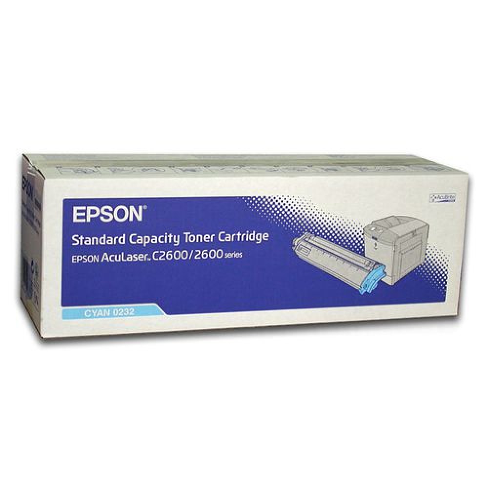 Epson Toner AcuLaser C2600 S050232 Cyan 2K