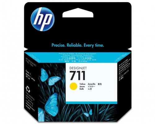 HP Tusz nr 711 CZ132A Yellow 29ml 