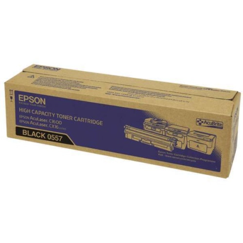 Epson Toner AcuLaser C1600 S050557 Black 2,7K