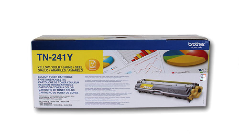 Brother Toner TN-241Y Yellow 1,4K 