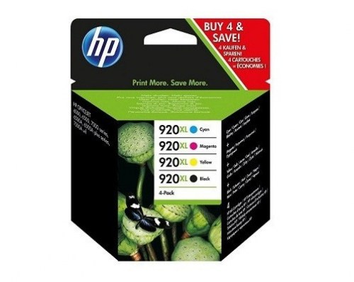 HP Tusz nr 920XL C2N92AE CMYK 4pack 