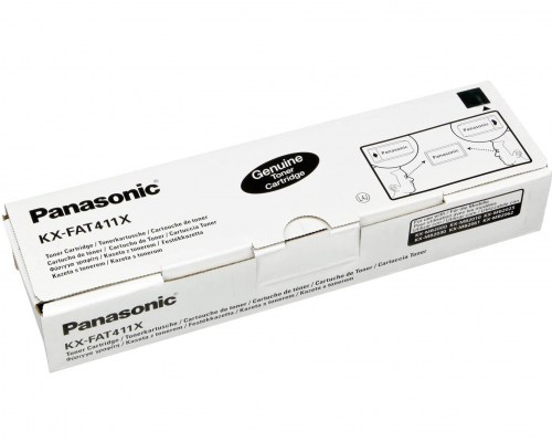 Panasonic Toner KX-FAT411X  BLACK 2K KX-MB2000, 2010, 2025, 2030, 2061