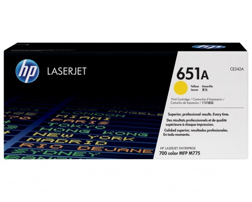 HP Toner nr 651A CE342A Yellow 16K 