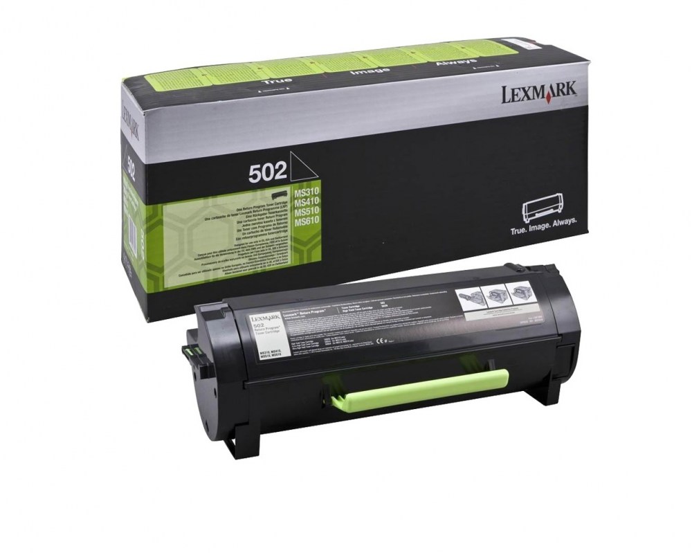 Lexmark Toner 502 50F2000 Black 1,5K 