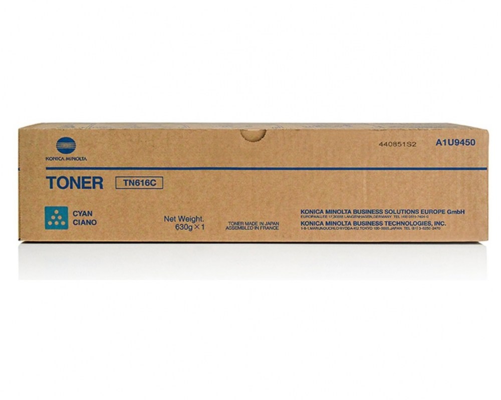 Minolta Toner TN-616C C6000 Cyan 36K