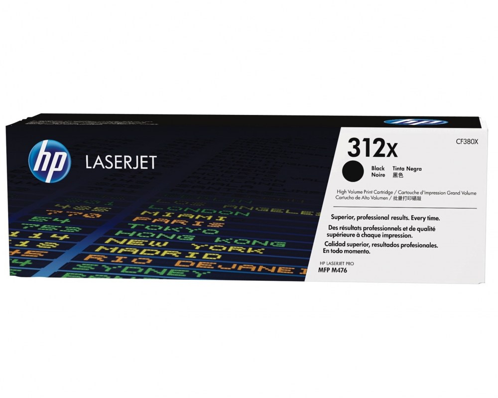 HP Toner nr 312X CF380X Black 4,4K 