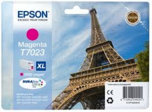 Epson Tusz WP4000 T7023 XL Magenta 2K