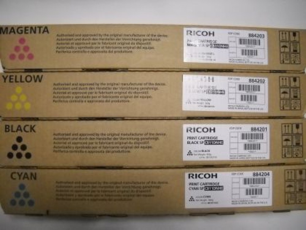 Ricoh Toner SPC811 884204 Cyan 15K 