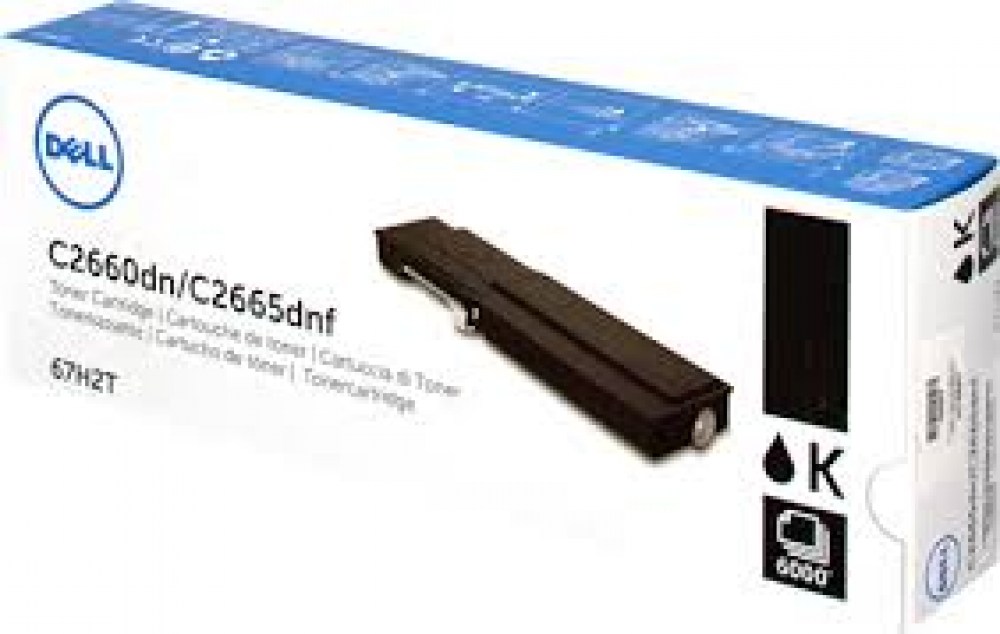 Dell Toner C2660/C2665 BLACK 6K