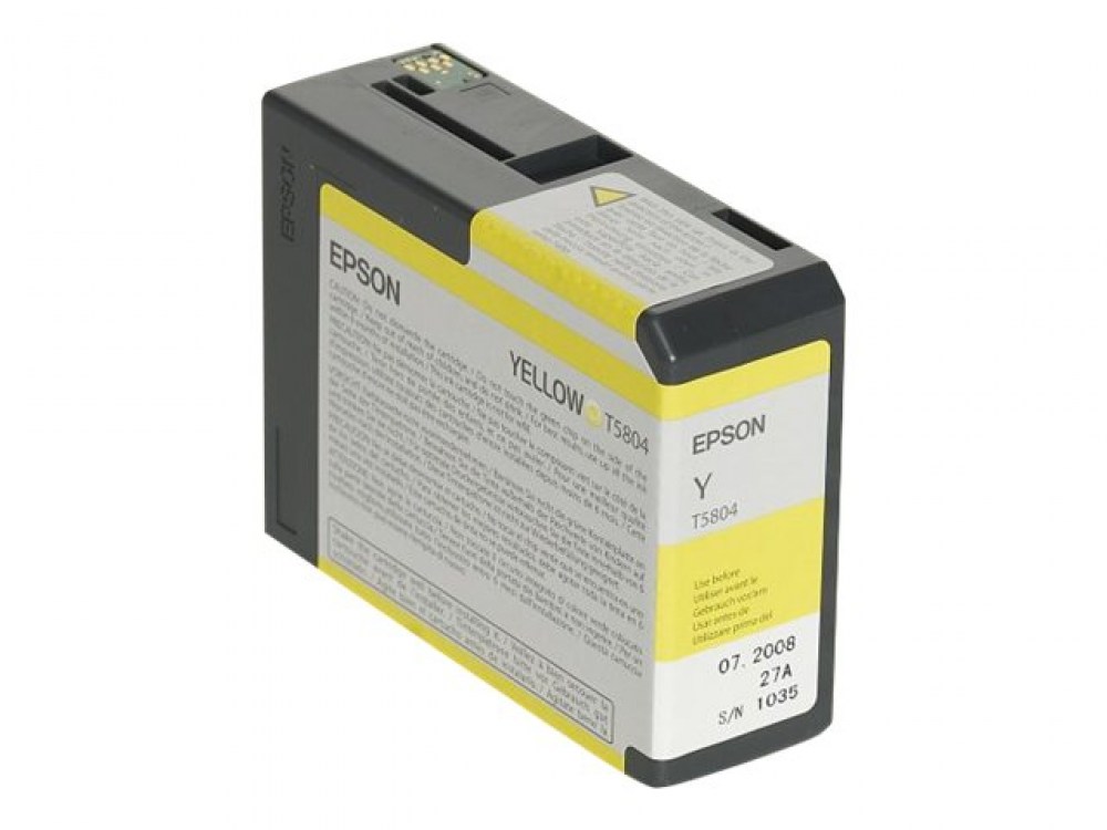 Epson Tusz Stylus 3880 T5804 Yellow 80ml