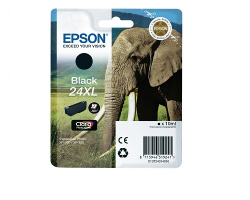 Epson Tusz XP750/850 T2431 BlackXL 10ml