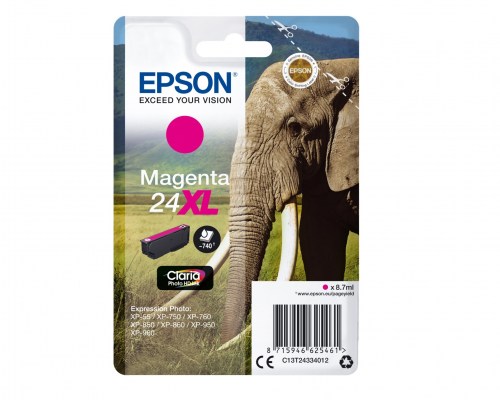 Epson Tusz XP750/850 T2433 MagentaXL 8,7ml