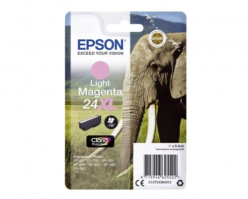 Epson Tusz XP750/850 T2436 Light MagentaXL 9,8ml