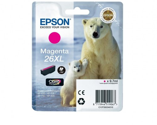 Epson Tusz Stylus XP600 T2633 Magenta9,7ml