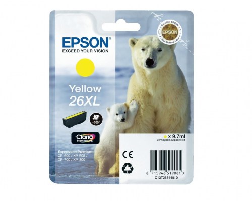 Epson Tusz Stylus XP600 T2634 Yellow9,7ml