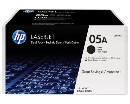 HP Toner nr 05A CE505AD Black 2,3K 