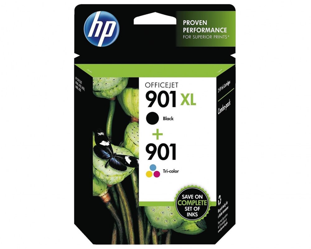 HP Tusz nr 901XL BK+901 C SD519AE 2pack 