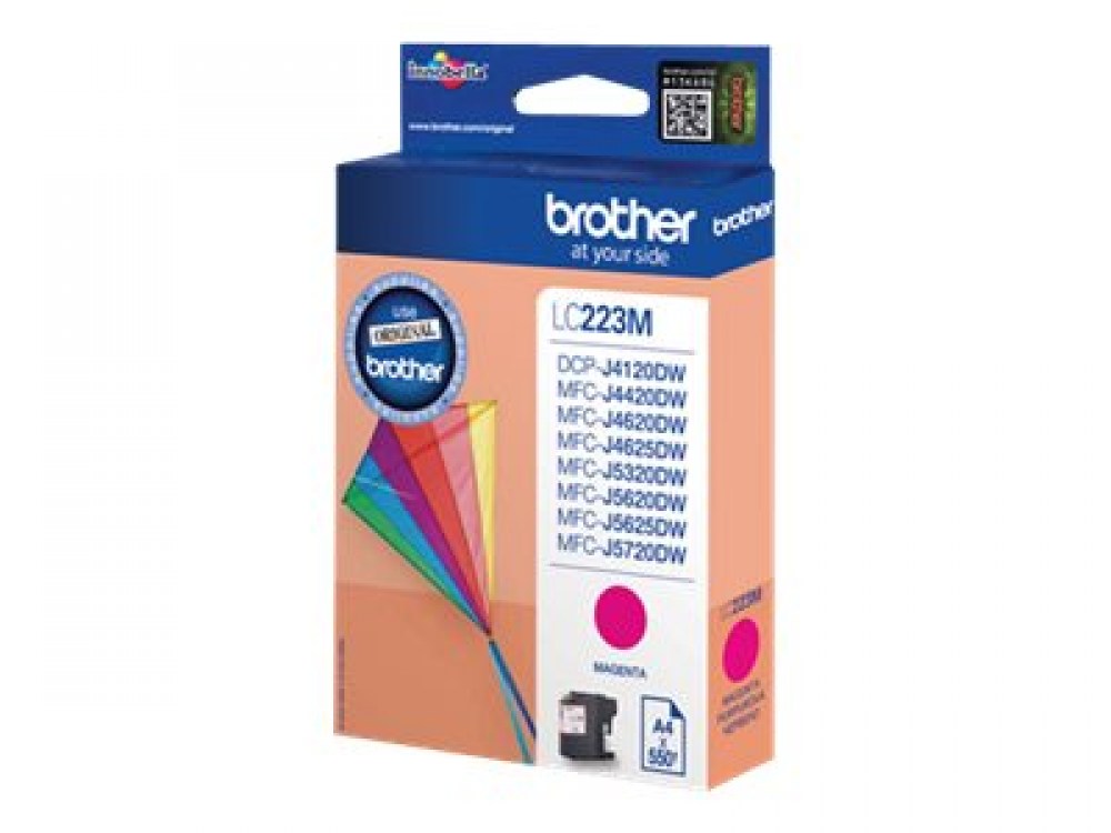 Brother Tusz LC223M Magenta 