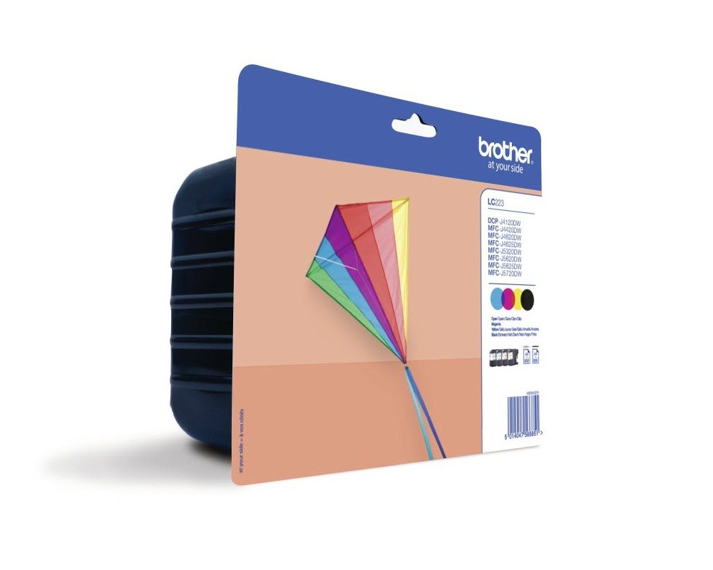 Brother Tusz LC223 CMYK 4pack 