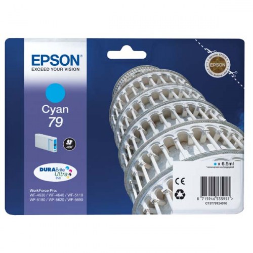 Epson Tusz WF5110 T7912 Cyan 6,5ml