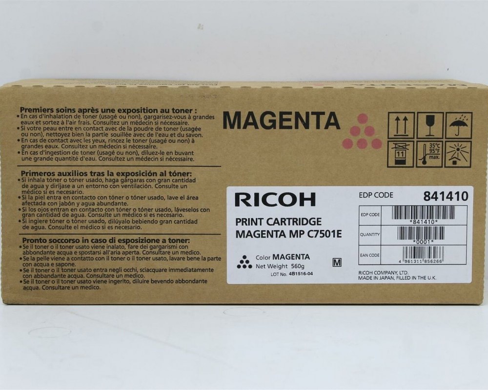 Ricoh Toner MPC6501/7501 Mag. 841410