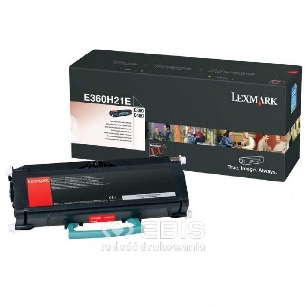 Lexmark Toner E360H21E Black 9k 