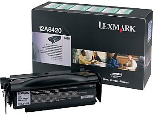 Lexmark Toner T430 12A8420 Black 6K 