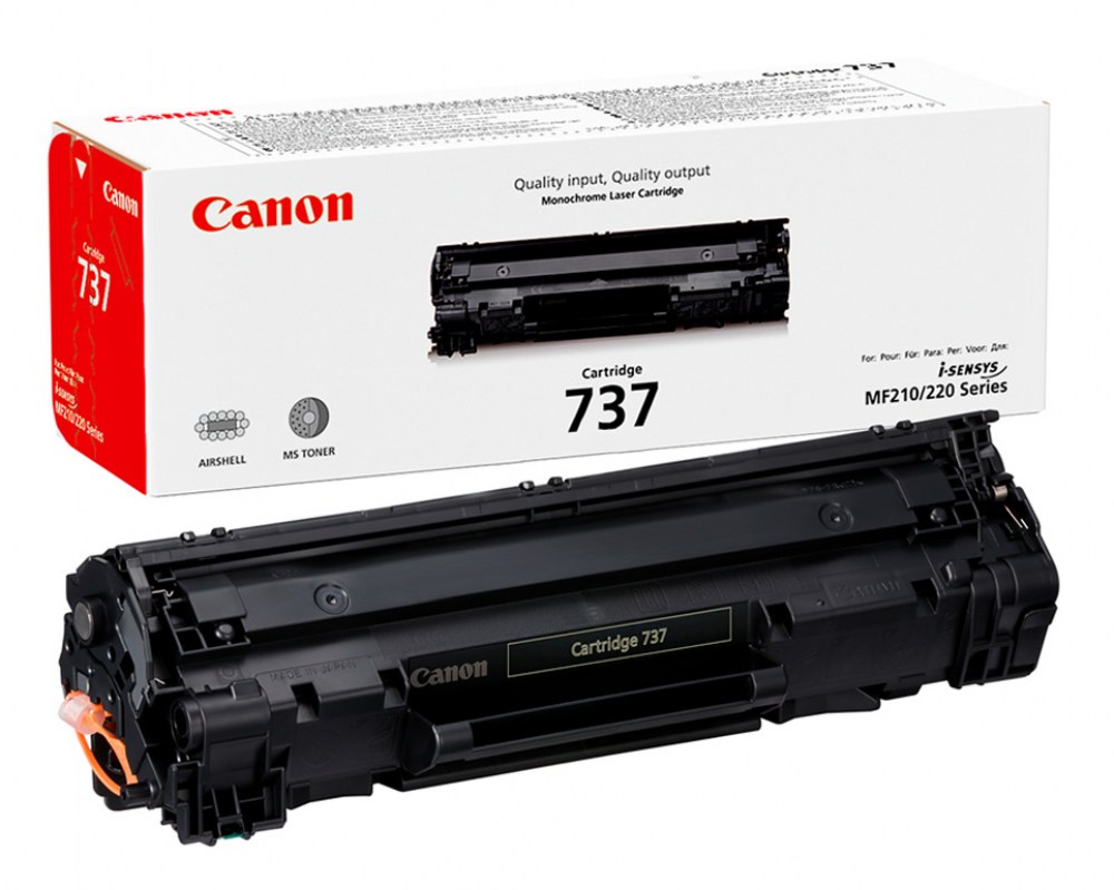 Canon Toner CRG 737 Black 2.4K 