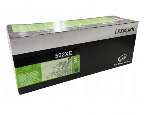 Lexmark Toner 522XE 52D2X0E Black 45K 