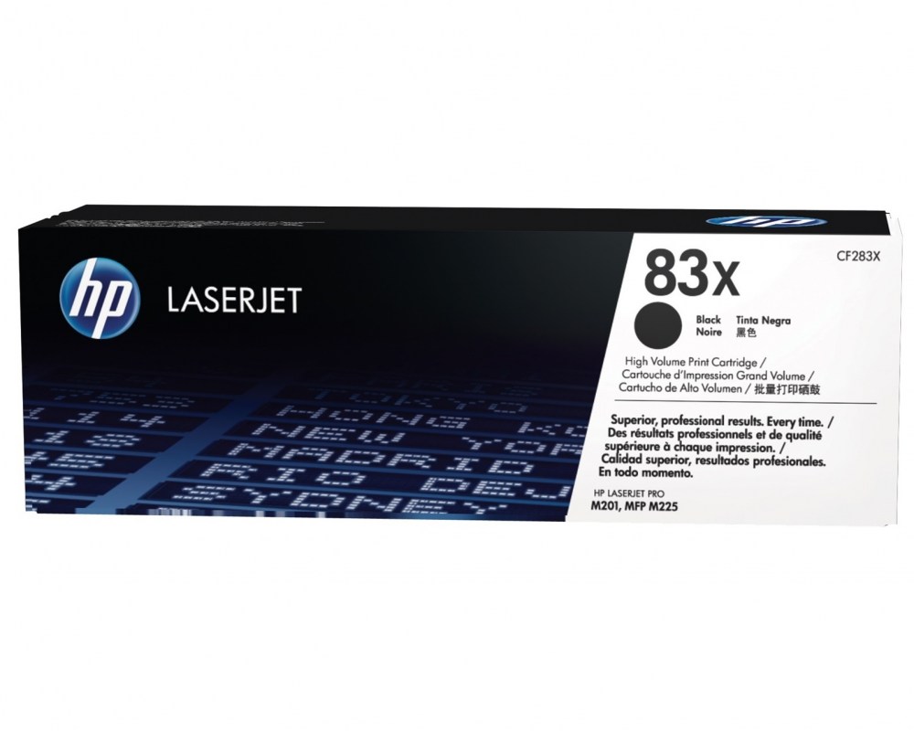 HP Toner nr 83X CF283X Black 2,2K 