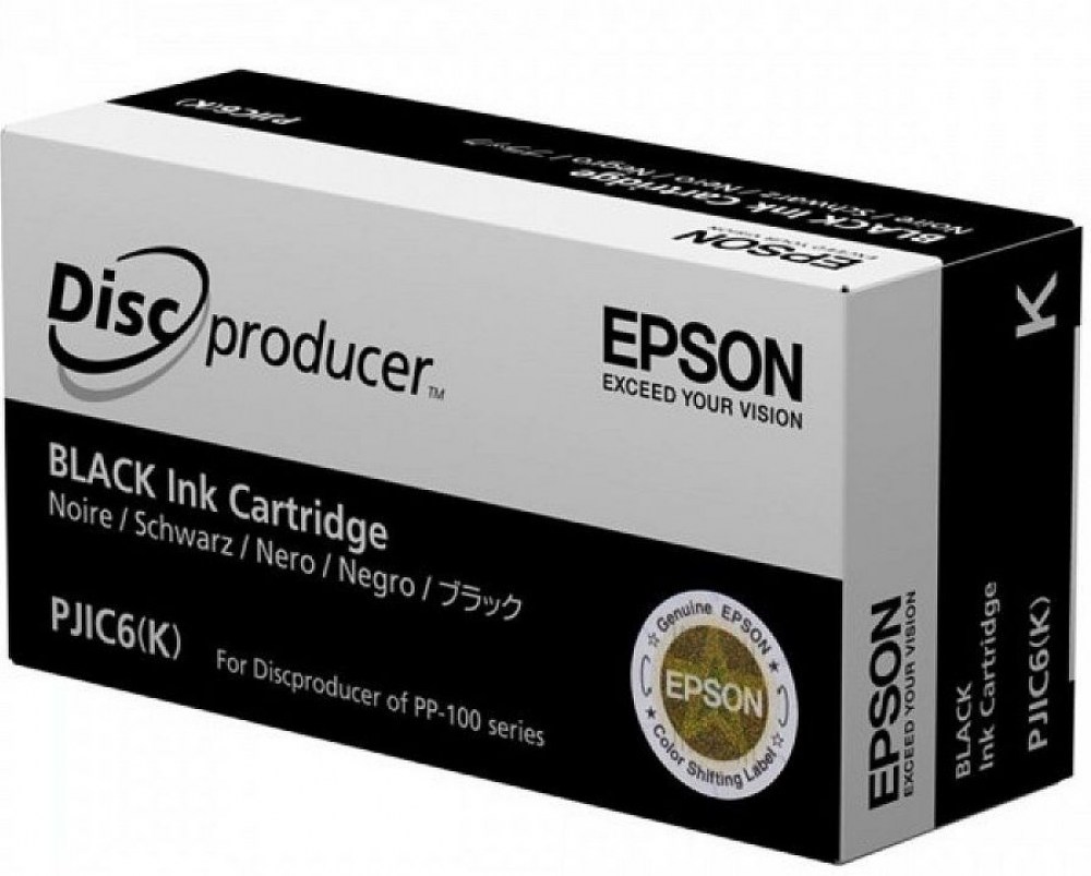 Epson Tusz PJIC6 S020452 Black 32,2ml