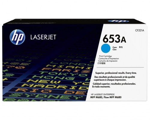 HP Toner nr 653A CF321A Cyan 16,5K 