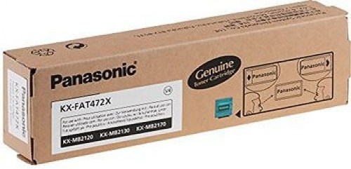 Panasonic Toner KX-FAT472X BLACK 2K KX-MB2120, KX-MB2130, KX-MB2170