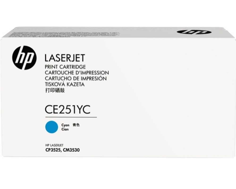 HP Toner CE251YC Cyan 7,9K 