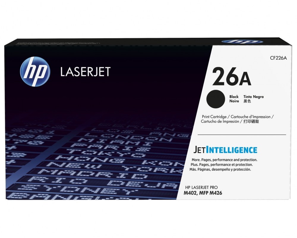 HP Toner nr 26A CF226A Black 3,1K 