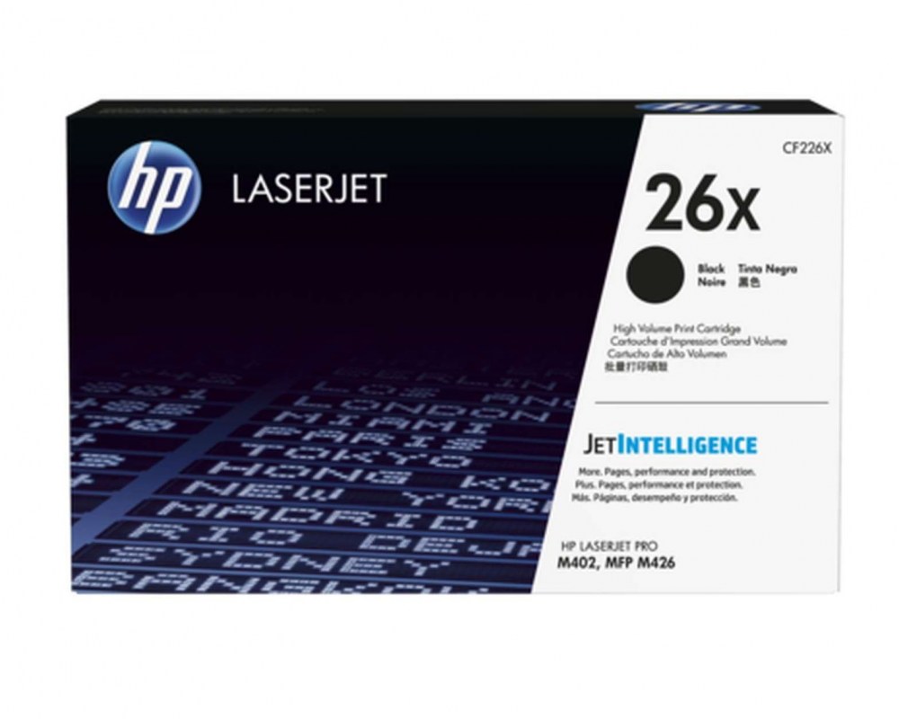 HP Toner nr 26X CF226X Black 9K 