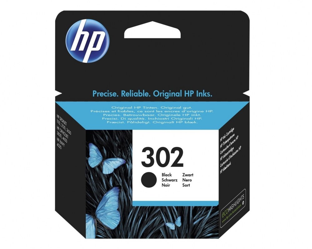 HP Tusz nr 302 F6U66AE black 