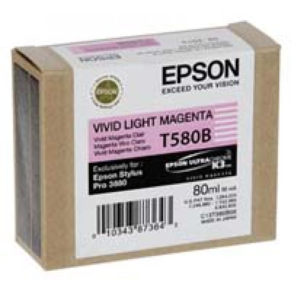 Epson Tusz Stylus Pro 3800 T580B Vivid Light Magenta 80ml