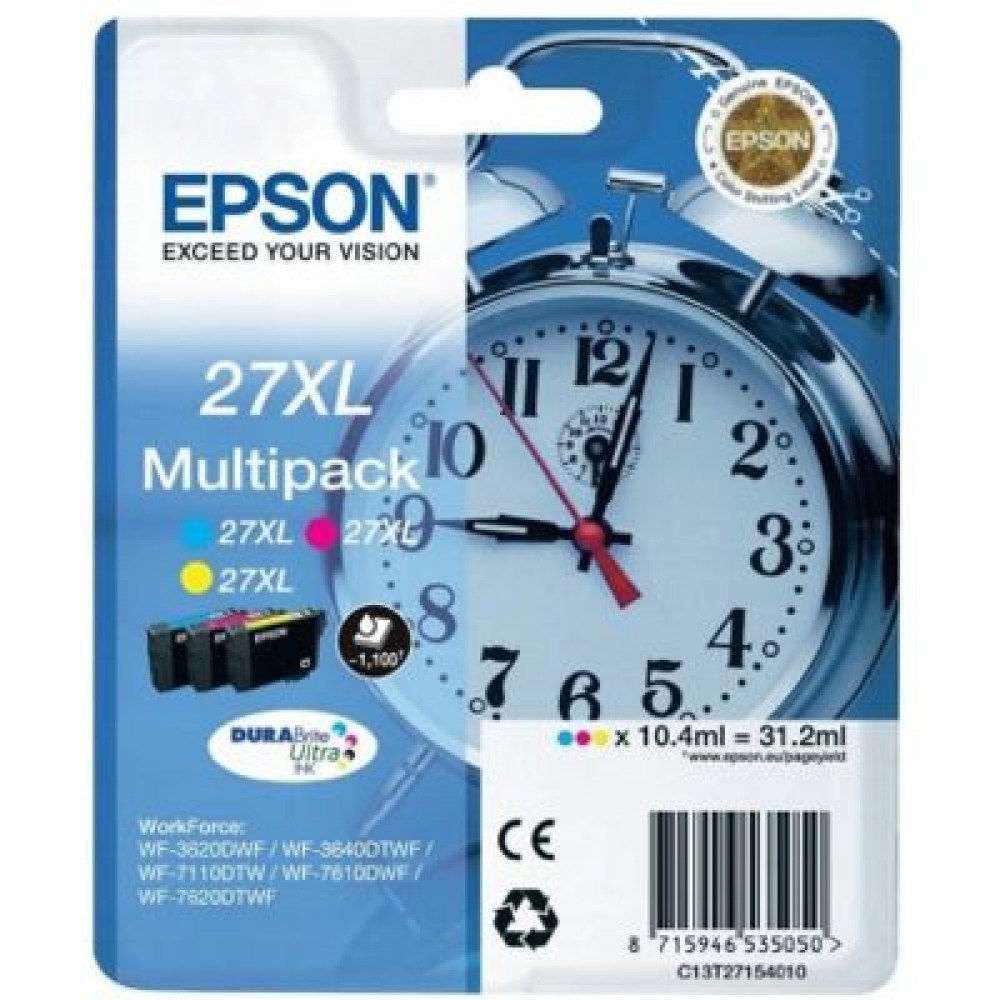 Epson Tusz T2715 CMY 3pack 3x10,4ml