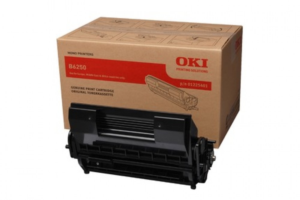 OKI Toner B6250 01225401 Black 6K 