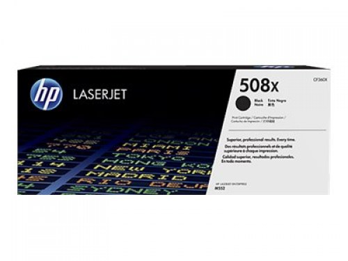 HP Toner nr 508X CF360X Black 12.5 K 