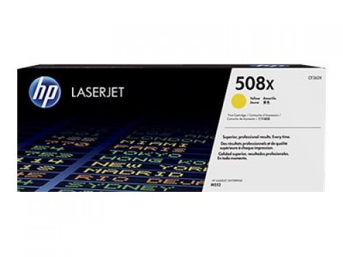 HP Toner nr 508X CF362X Yellow 9.5K 